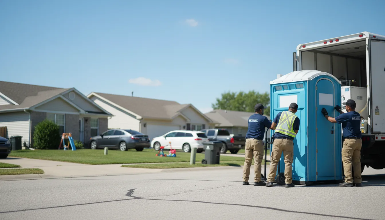Standard Porta Potty Rentals in Bunker Hill, IL near me